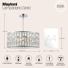 Люстра Maytoni Gelid MOD184-PL-04-CH