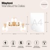 Настенный светильник (бра) Maytoni Dallas MOD547WL-05G