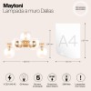 Настенный светильник (бра) Maytoni Dallas MOD547WL-05G