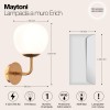 Настенный светильник (бра) Maytoni Erich MOD221-WL-01-G