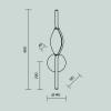 Настенный светильник (бра) Maytoni Foresight MOD347WL-L8BS3K