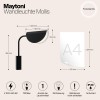 Настенный светильник (бра) Maytoni Mollis MOD126WL-01B