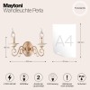Настенный светильник (бра) Maytoni Perla ARM337-02-R
