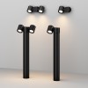 Настенный светильник (бра)  Maytoni Outdoor Wall Street O010WL-01B