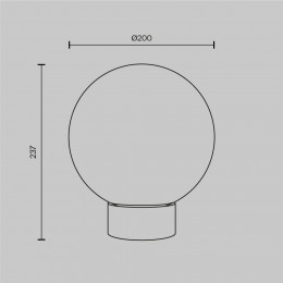 Настольный светильник Maytoni Basic form MOD321TL-01G3