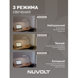 Настольный светильник NUVOLT LTBL-001B