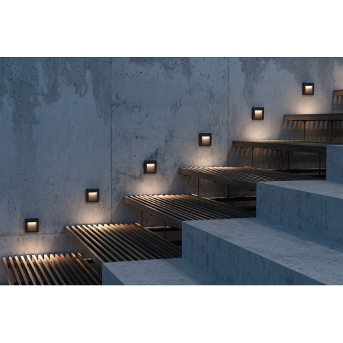 Подсветка для лестниц  Maytoni Outdoor Arca O038-L3B