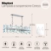 Подвесной светильник Maytoni Cerezo MOD201PL-08N