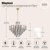 Подвесной светильник Maytoni Flare DIA200PL-08G