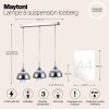 Подвесной светильник Maytoni Iceberg P012-PL-03-N