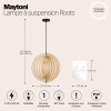 Подвесной светильник Maytoni Roots MOD197PL-01W