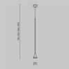 Подвесной светильник Technical P064PL-01B