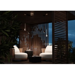 Подвесной светильник  Maytoni Outdoor Apex O491PL-L6B3K