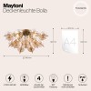 Потолочный светильник Maytoni Bolla MOD133CL-04BS
