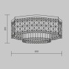 Потолочный светильник Maytoni Dune DIA005CL-10CH