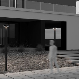 Садово-парковый светильник  Maytoni Outdoor Nail O529FL-L30B3K