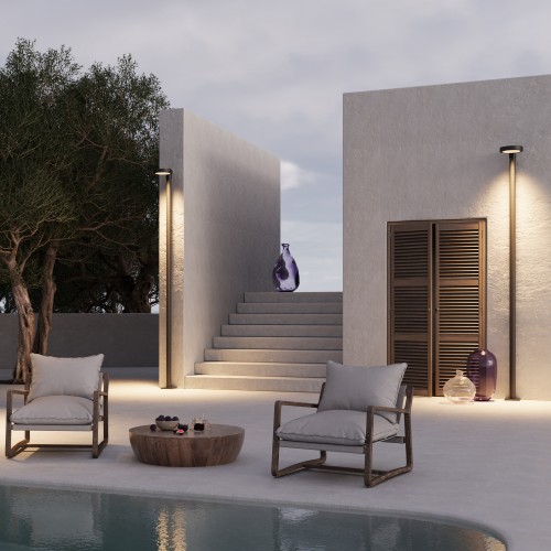 Столб для паркового светильника  Maytoni Outdoor Pillar O473P-GF