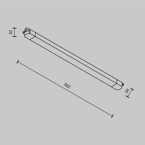 Трековый светильник Technical TR000-1-24W3K-W_1