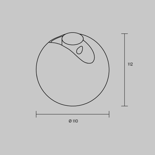 Трековый светильник Technical TR236-1-5W3K-B
