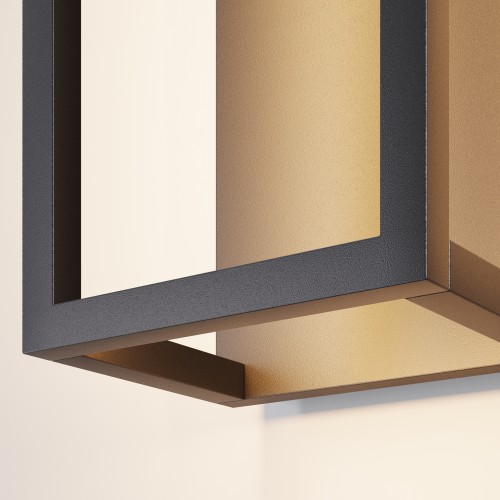 Уличный настенный светильник  Maytoni Outdoor Frame O527WL-L12B3K