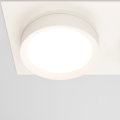 Встраиваемый светильник Technical DL086-02-GX53-SQ-W