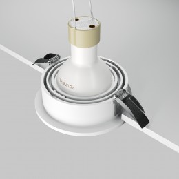 Встраиваемый светильник Technical DL113-GU10-01-RD-W