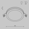 Встраиваемый светильник Technical DL2001-L7W4K