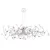 Люстра Crystal Lux MEDUSA SP30 CHROME Люстра Crystal Lux MEDUSA SP30 CHROME